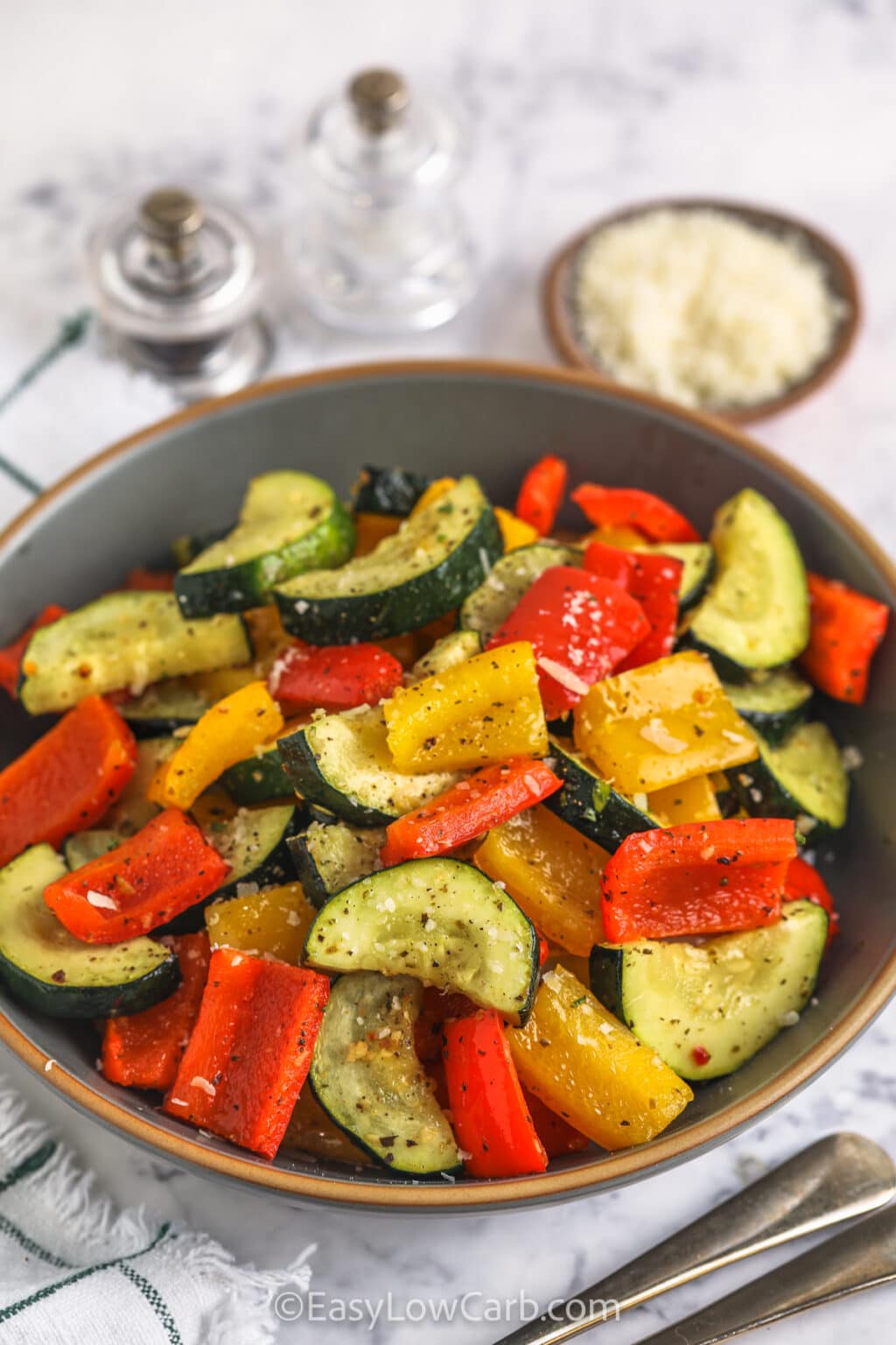 Air Fryer Roasted Vegetables (Easy Ingredients!) Easy Low Carb