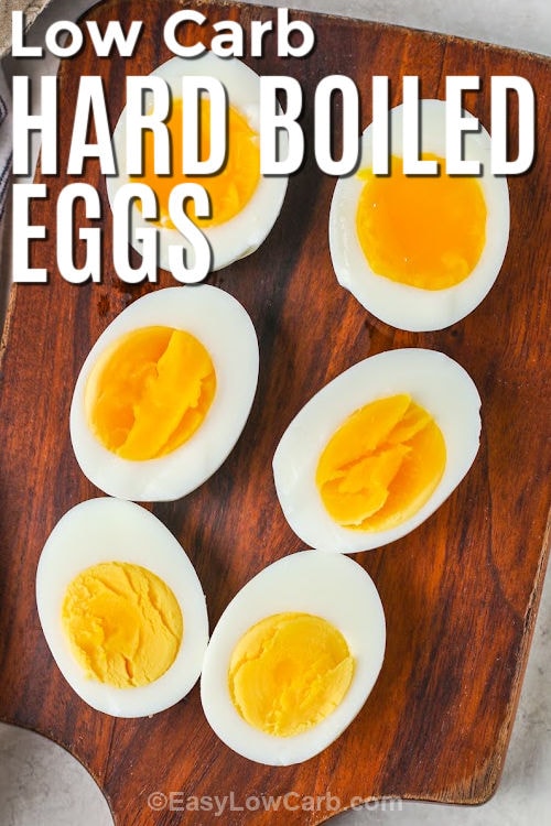 Steamed hard boiled eggs • We Count Carbs