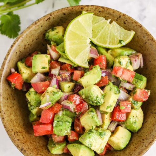 Avocado Salsa Recipe (Ready in 15 Minutes!) - Easy Low Carb