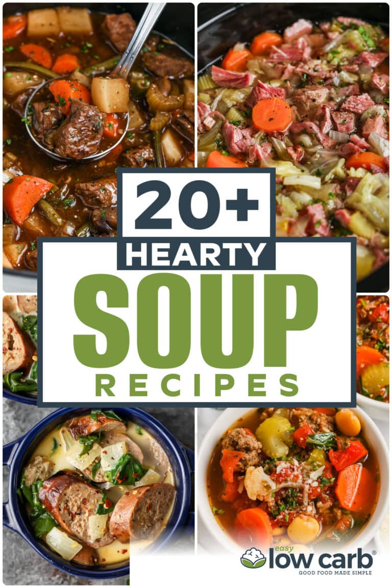 Hearty Soup Recipes (So Many Easy Recipes!) Easy Low Carb