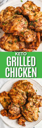 Grilled Chicken Thighs (15 Min To Prep & Cook!) - Easy Low Carb