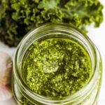 jar of Kale Pesto Recipe