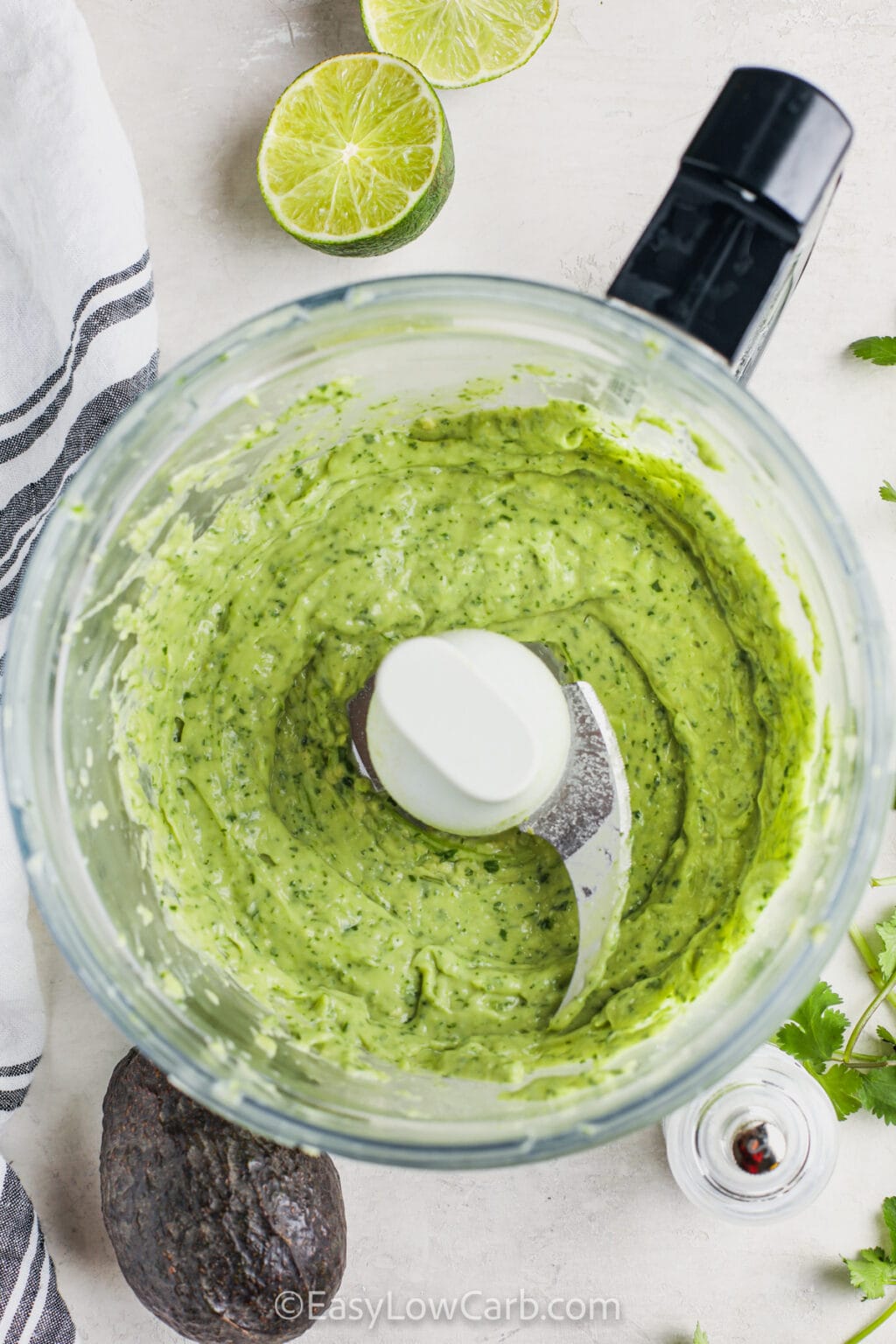 Avocado Lime Dressing (5 Minute Prep!) Easy Low Carb