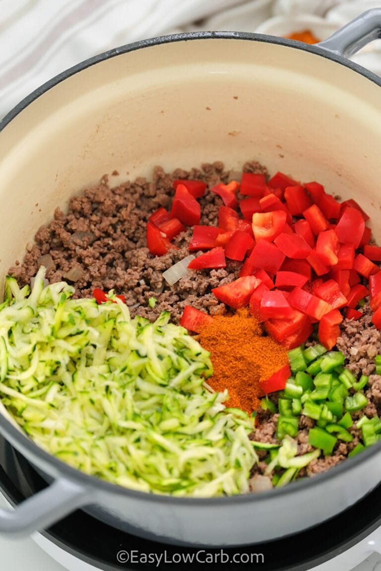 Keto Chili Recipe (Stovetop Recipe) Easy Low Carb