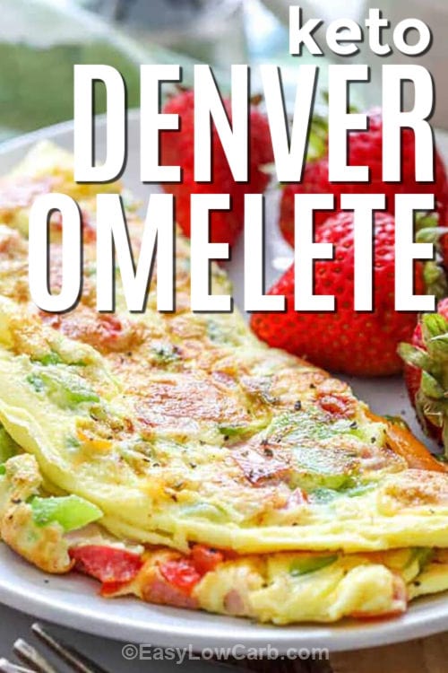 cheesy Denver Omelet Recipe with a title