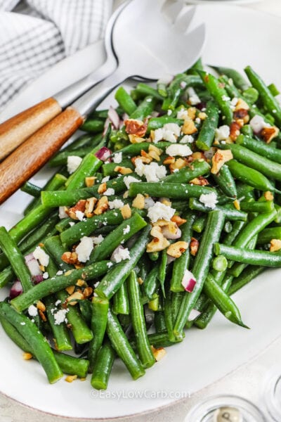 Green Bean Salad (Easy Recipe!) - Easy Low Carb