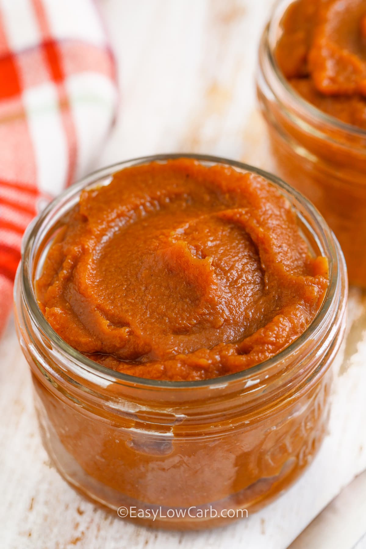 jar of pumpkin butter