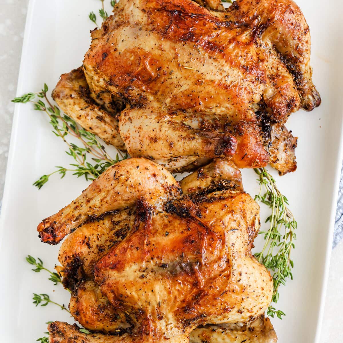 Roasted Cornish Hens Recipe (Easy Prep!) - Easy Low Carb