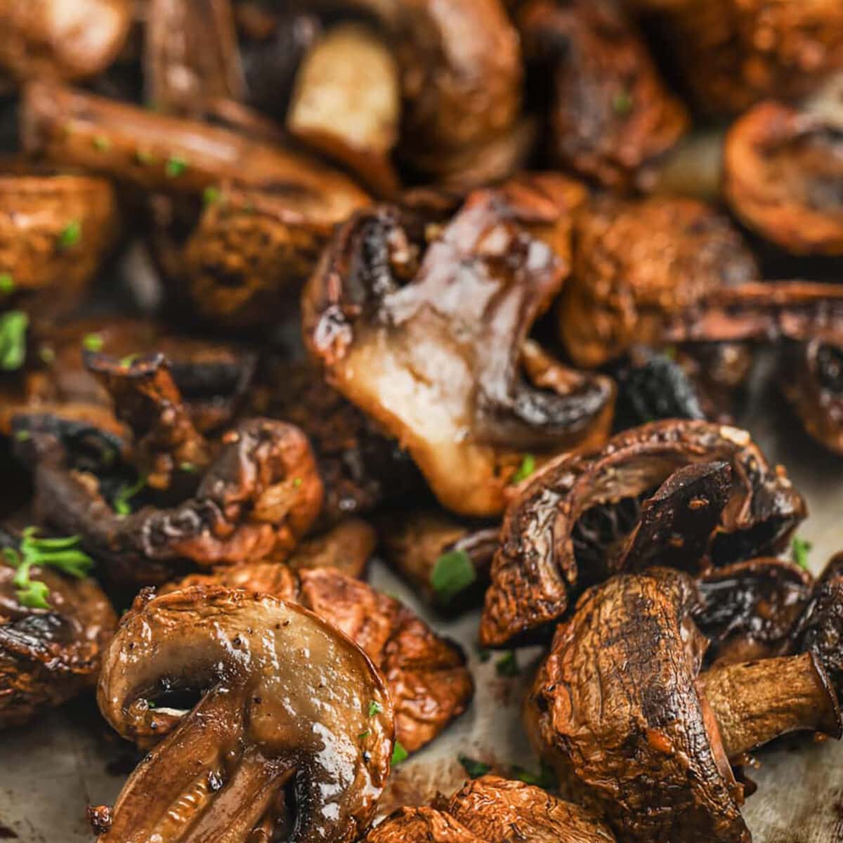 Oven Roasted Mushrooms (30 Minutes Or Less!) Easy Low Carb