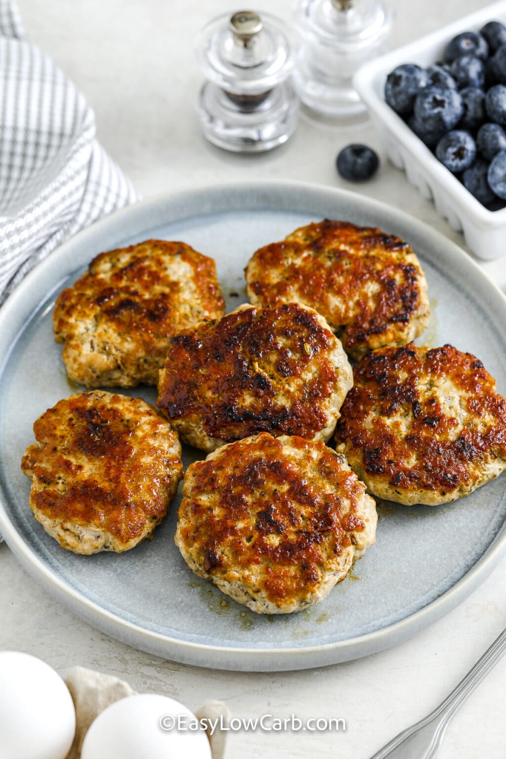 Breakfast Sausage Patties (Easy Recipe!) Easy Low Carb