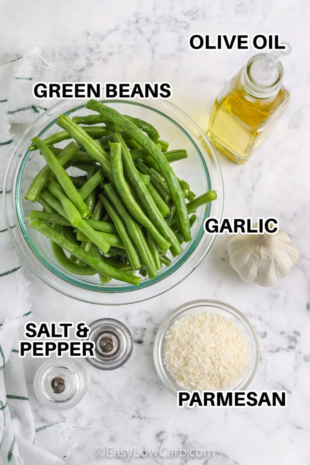 Oven Roasted Green Beans (15 Minute Recipe!) Easy Low Carb