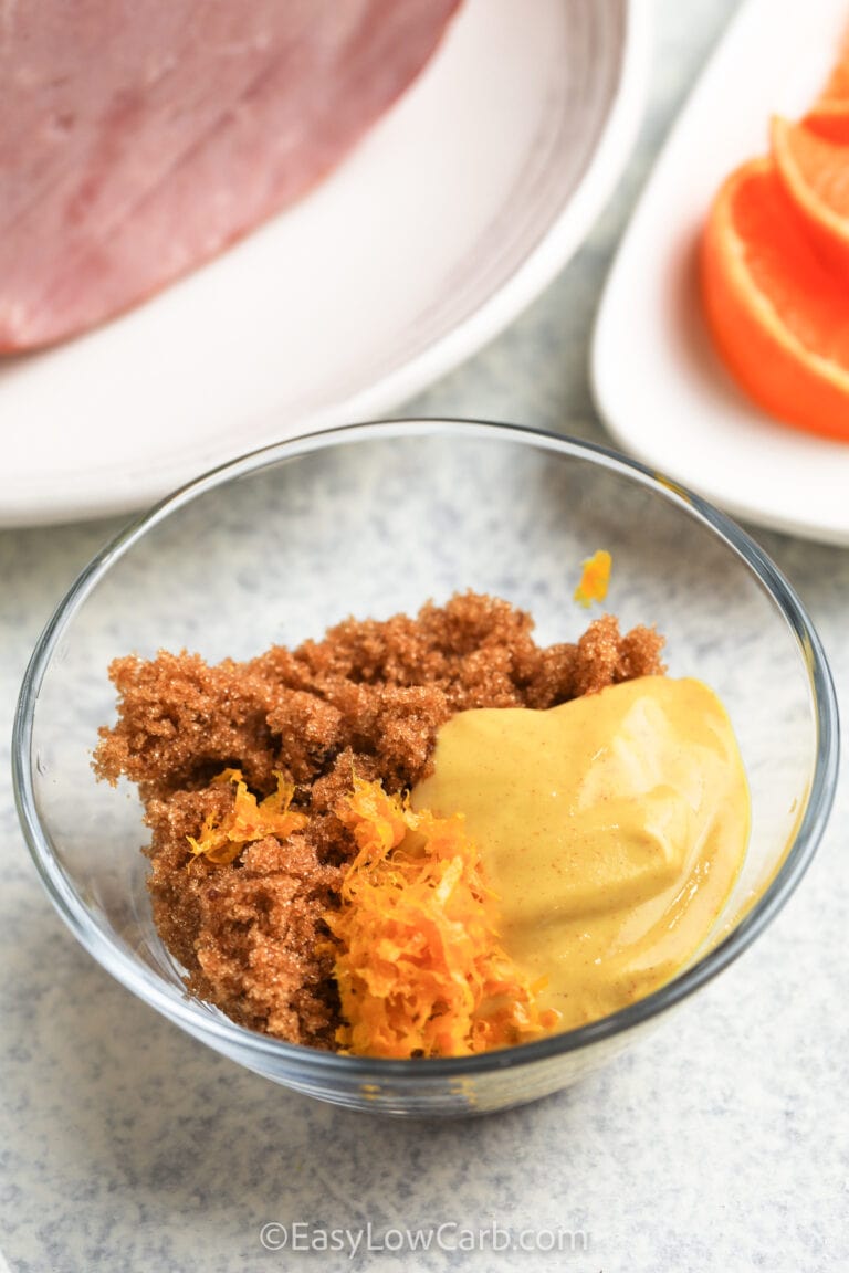 Low Carb Baked Ham Recipe (Delicious Low Carb Glaze!) - Easy Low Carb