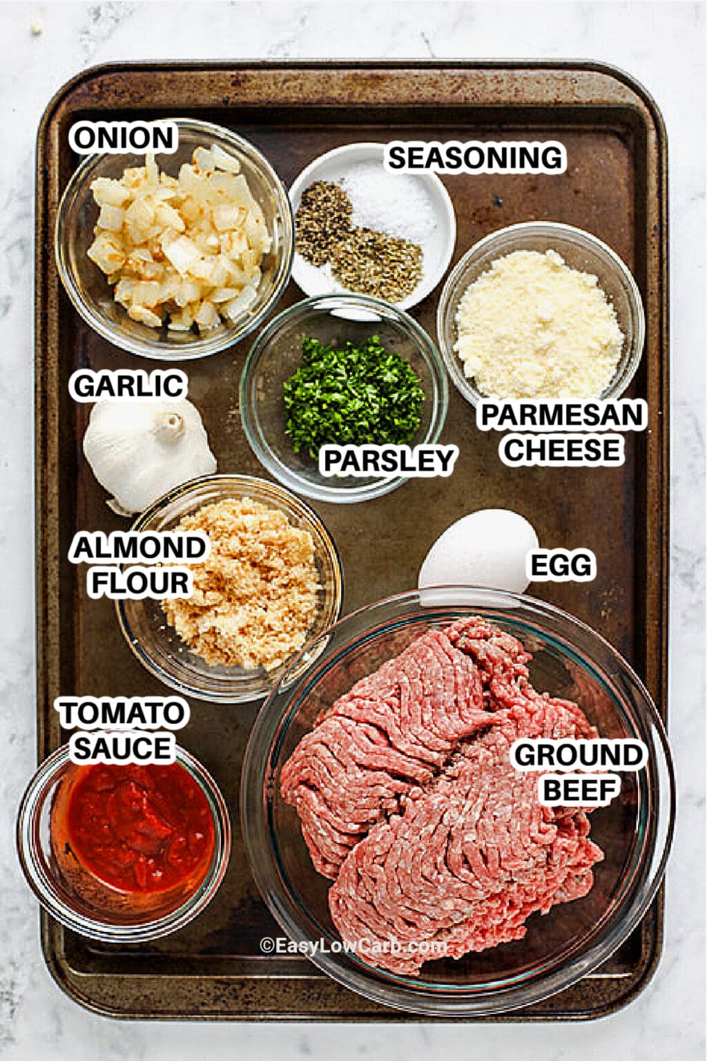 Low Carb Meatloaf (Easy Keto Recipe!) - Easy Low Carb