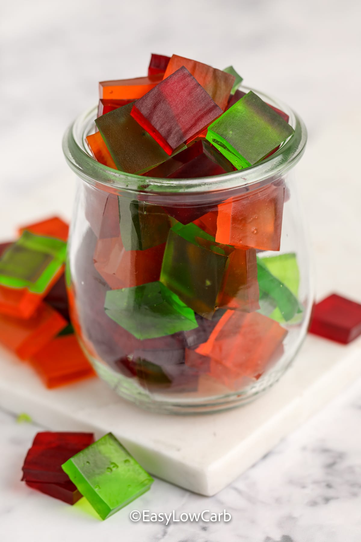 Keto Gummies in a clear jar