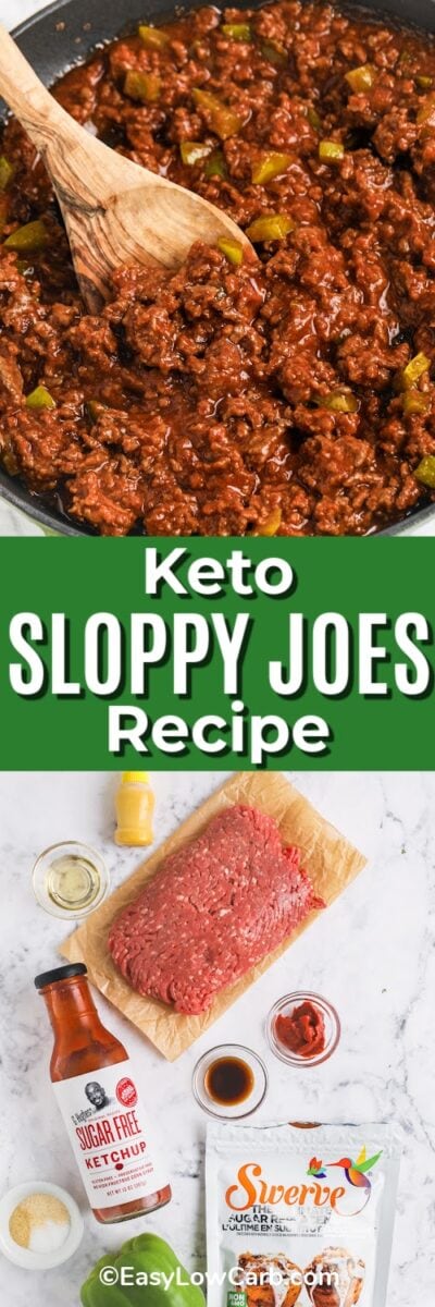 Keto Sloppy Joes (Easy & Flavorful!) - Easy Low Carb