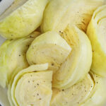 Boiled Cabbage cut into slices