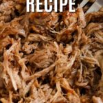 crockpot pulled pork with a title