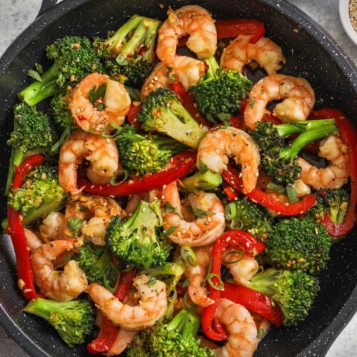 Shrimp and Broccoli Recipe (Quick & Easy Dinner!) - Easy Low Carb