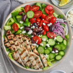 bowl of Greek Chicken Salad