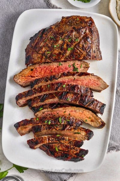 Grilled Flank Steak (Juicy & Tender!) - Easy Low Carb