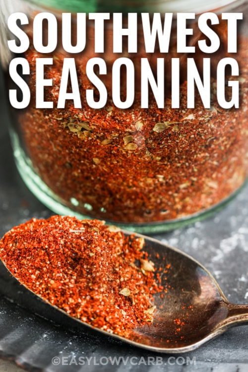 southwest seasoning with text