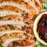 crock pot turkey breast with text