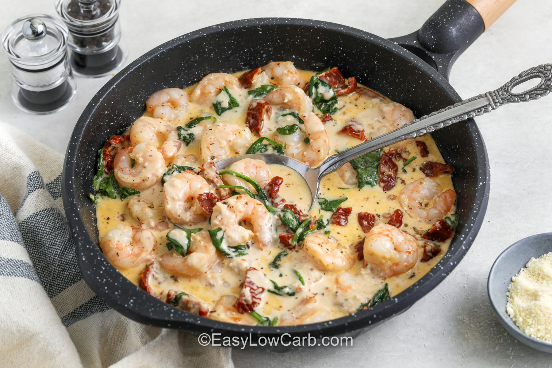 Creamy Tuscan Shrimp