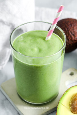 cropped avocado smoothie