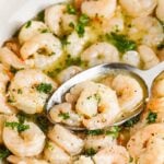 horizontal Easy Shrimp Scampi