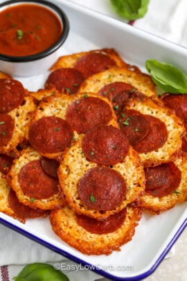 close up of Pizza Chips